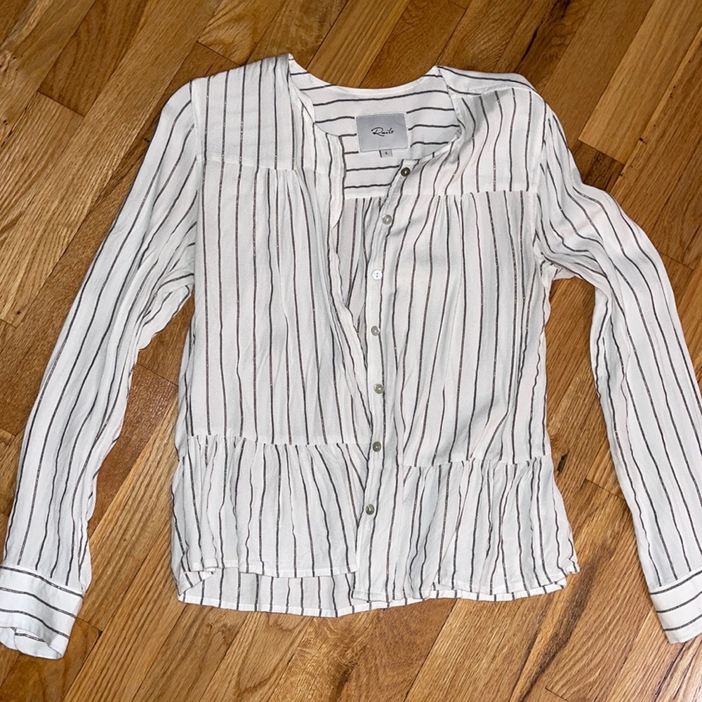 Rails Long Sleeve Blouse
